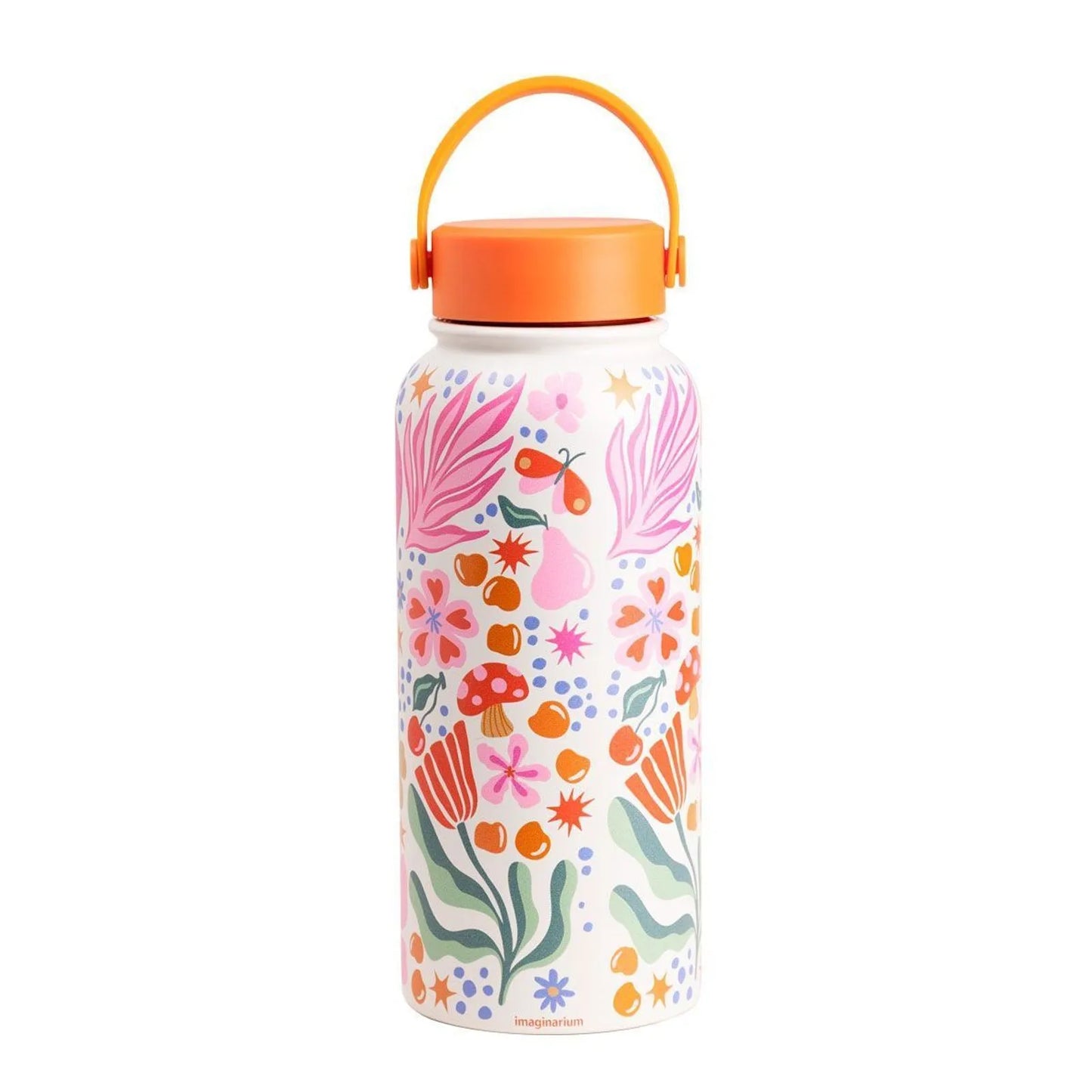 Thermos Bottle with Positivity Print